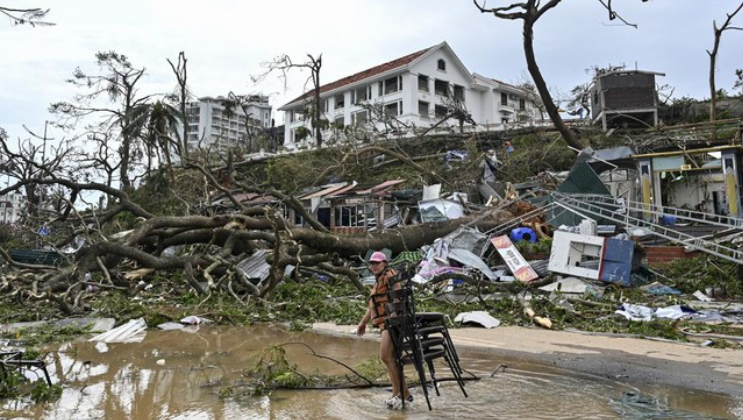 Korban Tewas Topan Yagi Bertambah Jadi 127 di Vietnam, 59 Ribu Ngungsi